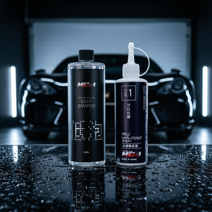 NOJ 継続の美 洗車体験セット EASYシャンプーとスケールリムーバーの2STEPカーケア商品
